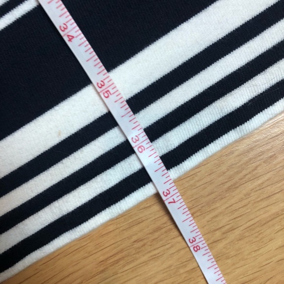 J. CREW navy white striped tank dress Sz XS - Picture 13 of 15